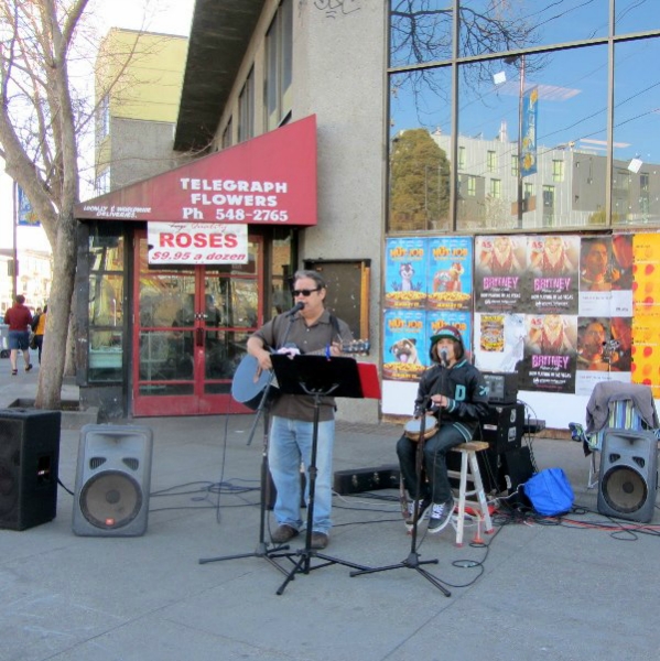 PAUL COCA AND GRANDSON (PAUL) MINISTER IN BERKELEY